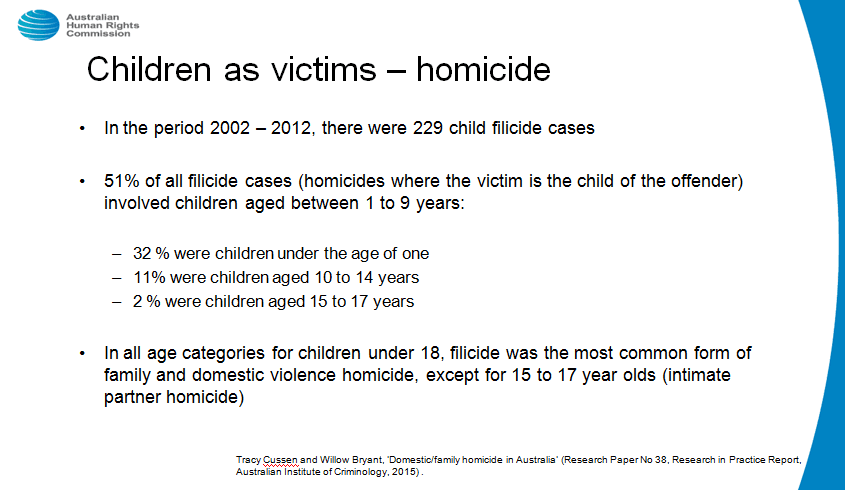 children slide homicide